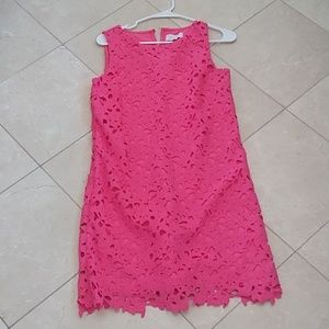 Jessica Simpson pink lace dress